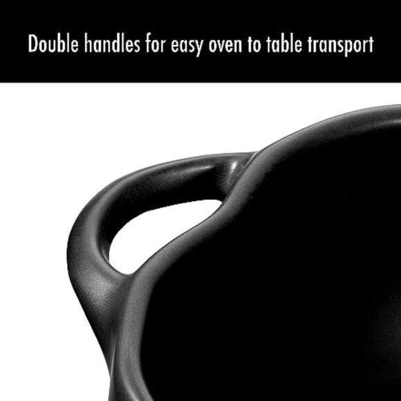 Ceramic 0.75-qt Petite Ceramic Pumpkin, Oven & Stove Safe up to 572°F, Pumpkin D - Picture 6 of 9